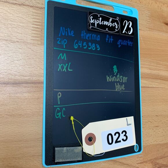 Nike Sweatshirt Mens 2XL XXL Windsor Blue Therma Fit Fleece Warm Up Training - Picture 9 of 10